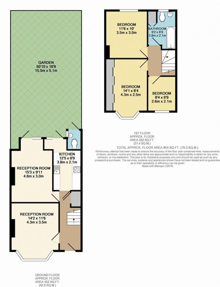 Floorplan for Kenwood Road, Edmonton, N9