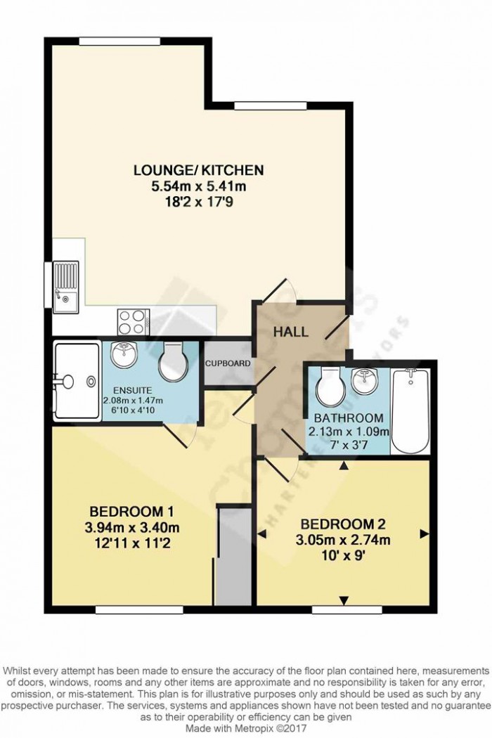 Floorplan for Rossmore Close, Enfield EN3