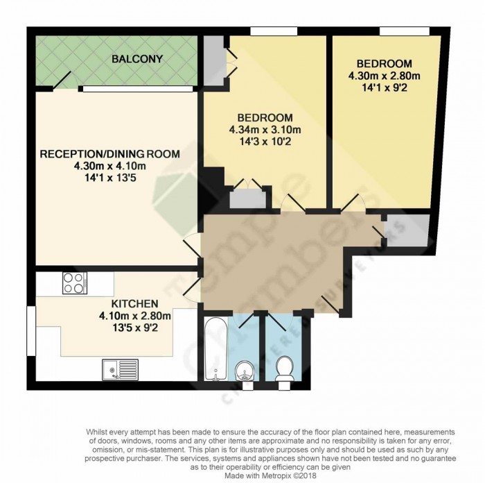 Floorplan for Columbia Road, London