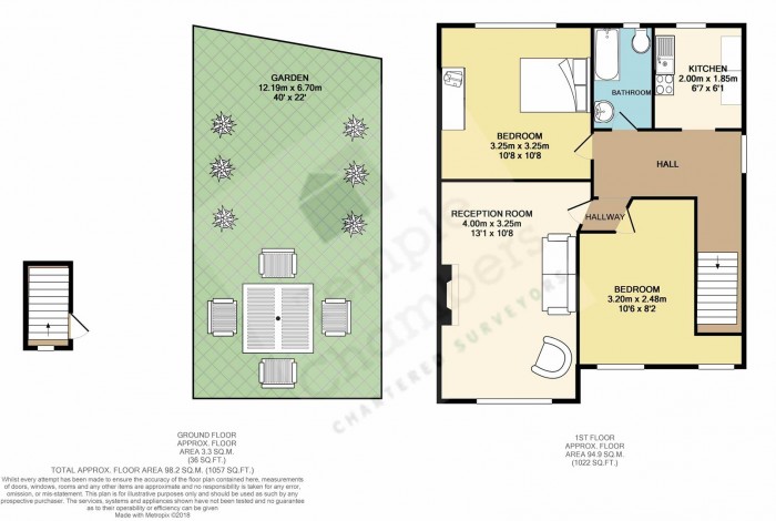 Floorplan for Bowood Road, Enfield