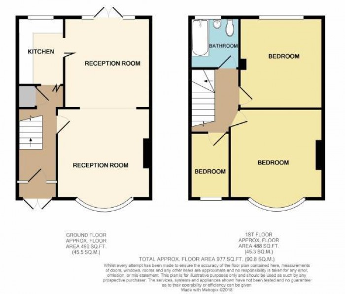 Floorplan for Ladysmith Road, Enfield