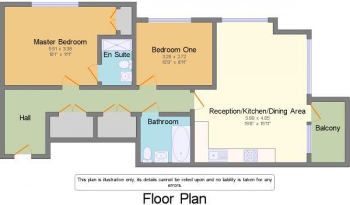 Floorplan for Pinnacle House, Southbury Road, Enfield