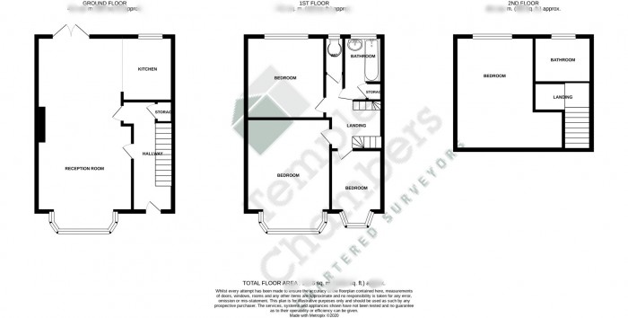 Floorplan for Carterhatch Lane, Enfield