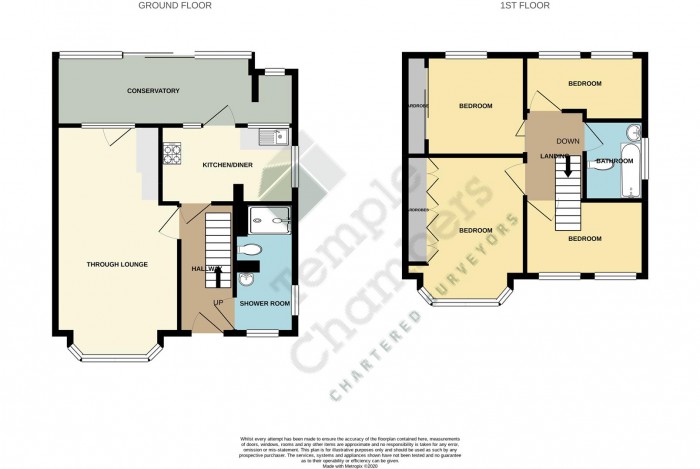 Floorplan for Great Cambridge Road, Enfield