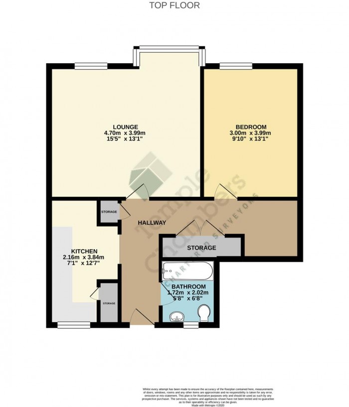 Floorplan for Avenue Road, London