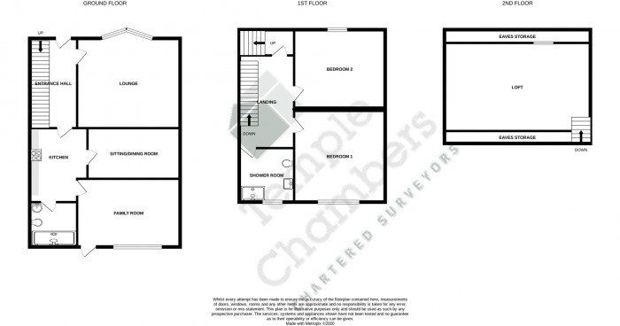 Floorplan for Wauthier Close, London