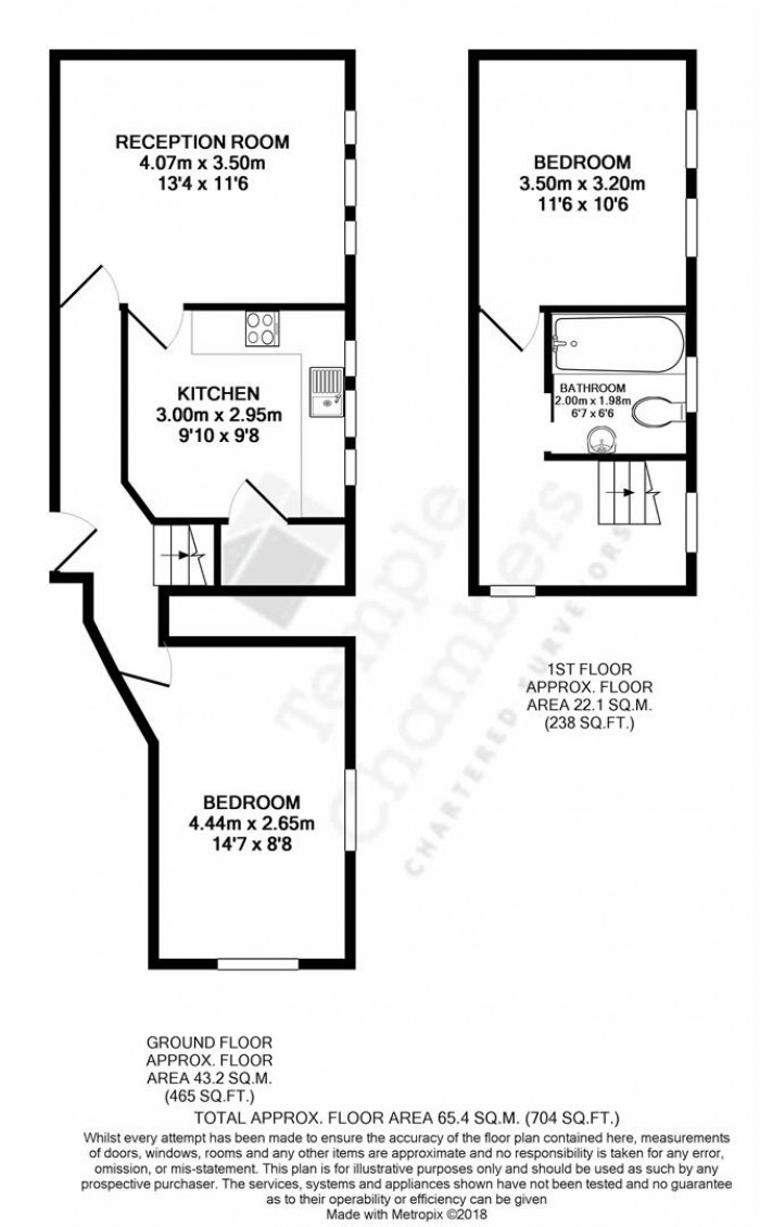 Floorplan for Willingdon Road, Wood Green