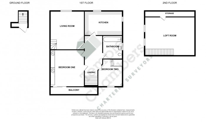 Floorplan for Garnault Road, Enfield