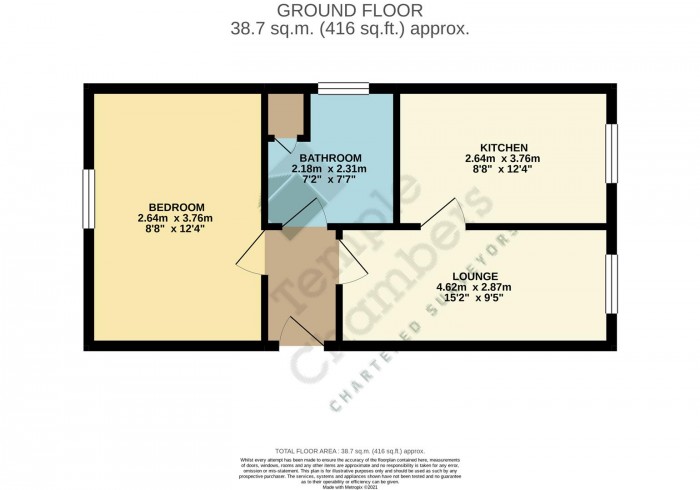 Floorplan for Gladbeck Way, Enfield