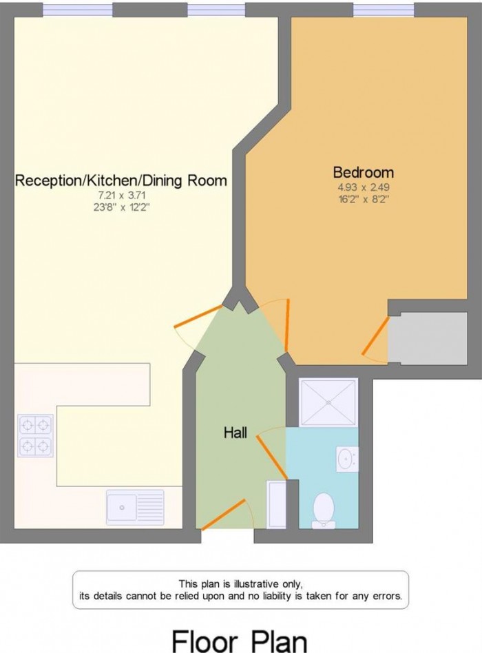 Floorplan for Silver Street, Enfield