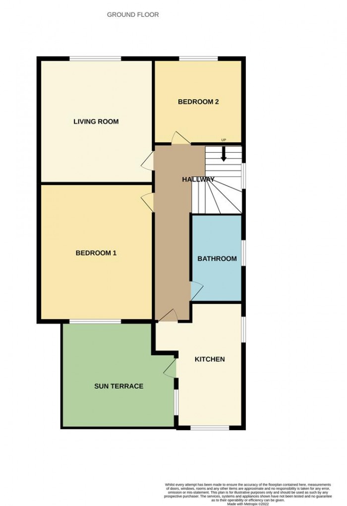 Floorplan for Layard Road, Enfield