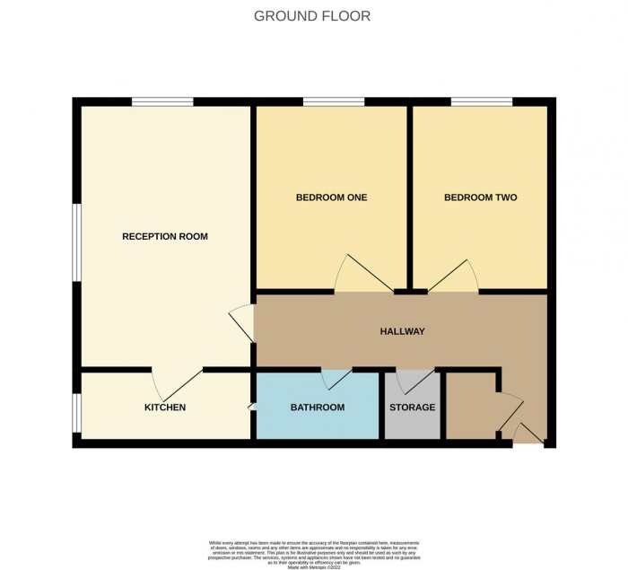 Floorplan for Cobham Close, Enfield