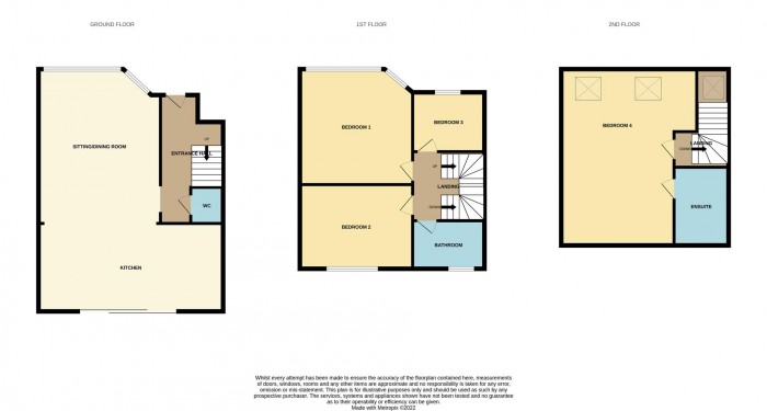 Floorplan for Chatsworth Drive, Enfield