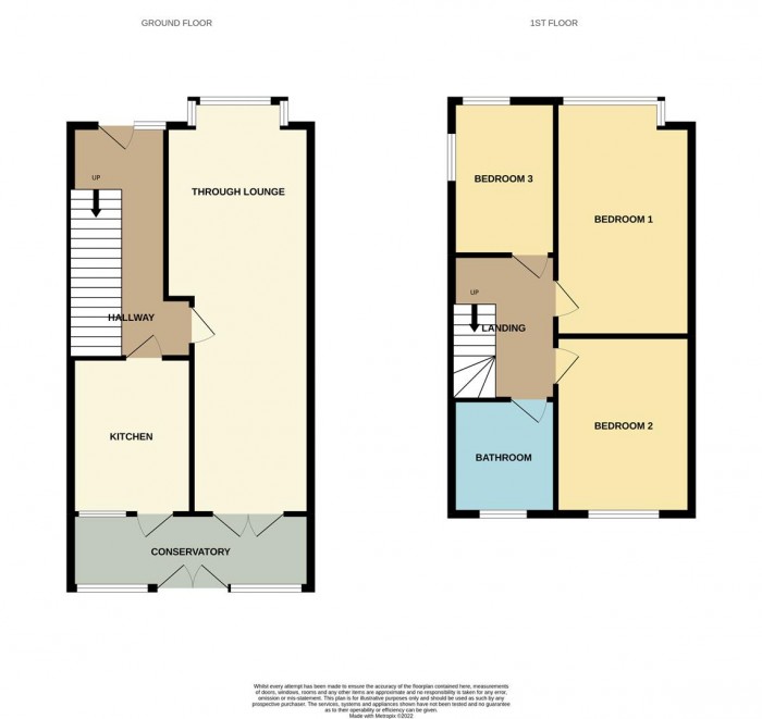 Floorplan for Brodie Road, Enfield