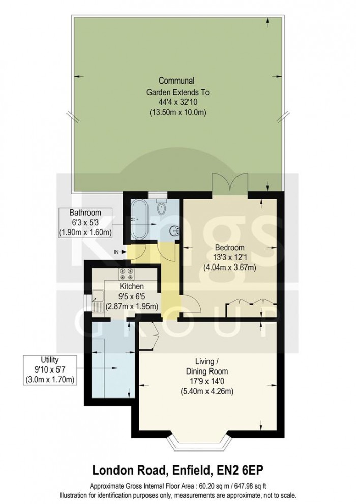 Floorplan for London Road, Enfield