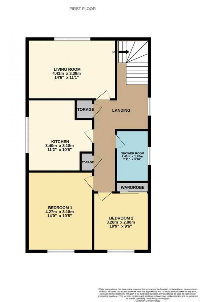 Floorplan for Park Avenue, Enfield