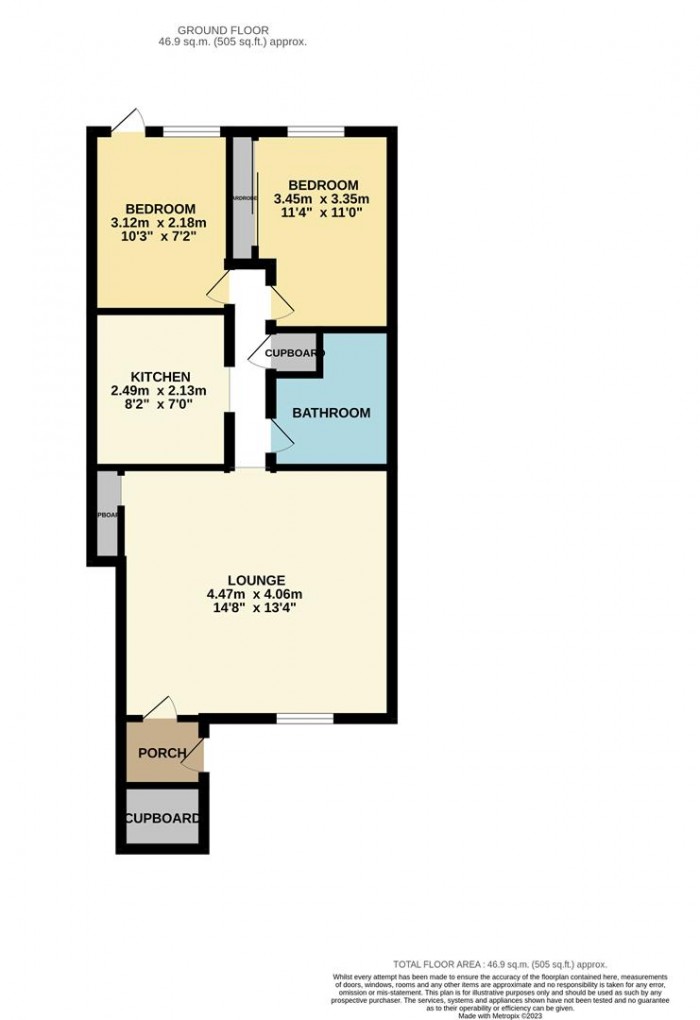 Floorplan for Beeston Drive, Cheshunt, Waltham Cross