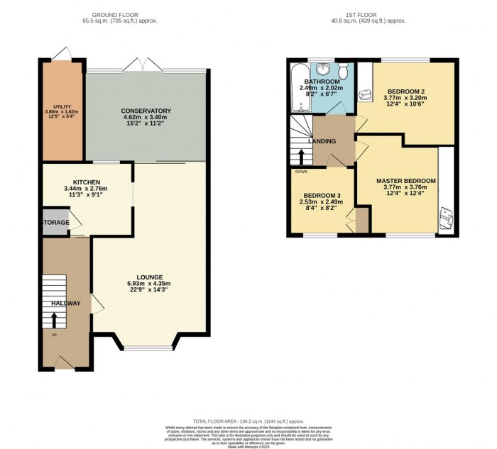 Floorplan for Kingsland, Harlow