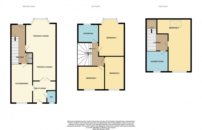 Floorplan for Cecil Avenue, Enfield