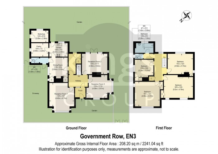 Floorplan for Government Row, Enfield