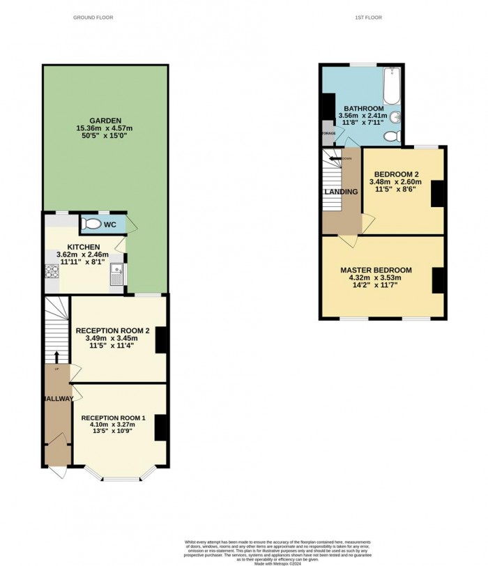 Floorplan for Durban Road, London