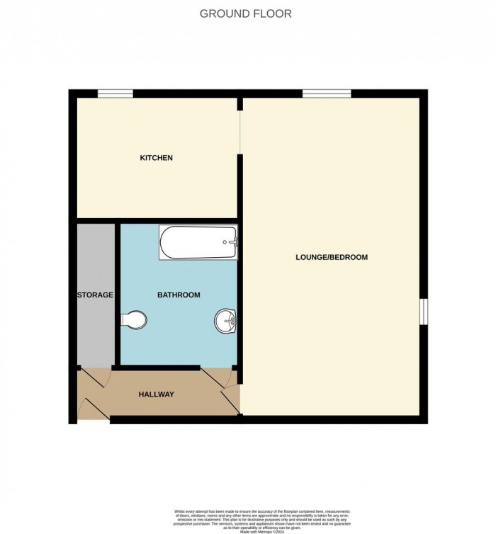 Floorplan for Alexander Close, Barnet