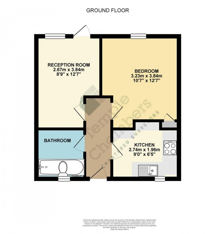 Floorplan for Clark Street, London