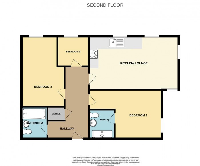 Floorplan for North Square, Newhall