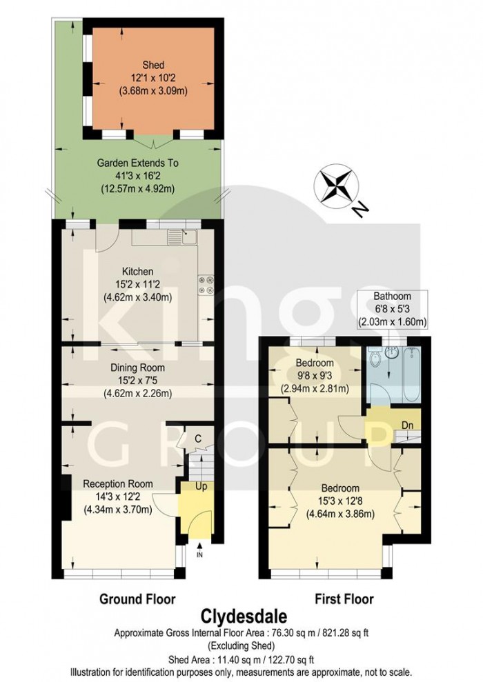 Floorplan for Clydesdale, Enfield