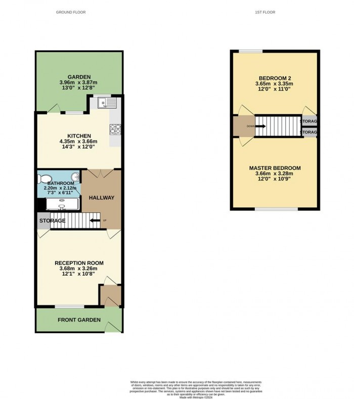 Floorplan for Reform Row, London
