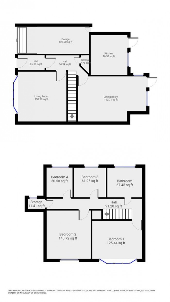 Floorplan for Hall Lane, Chingford