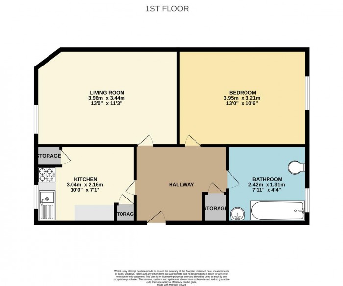 Floorplan for Aberdeen Park, London