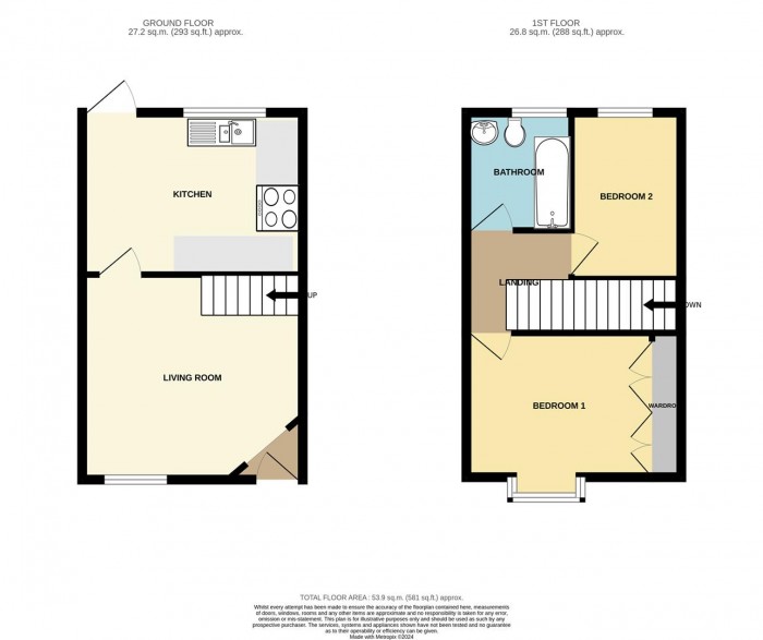 Floorplan for The Hyde, Ware