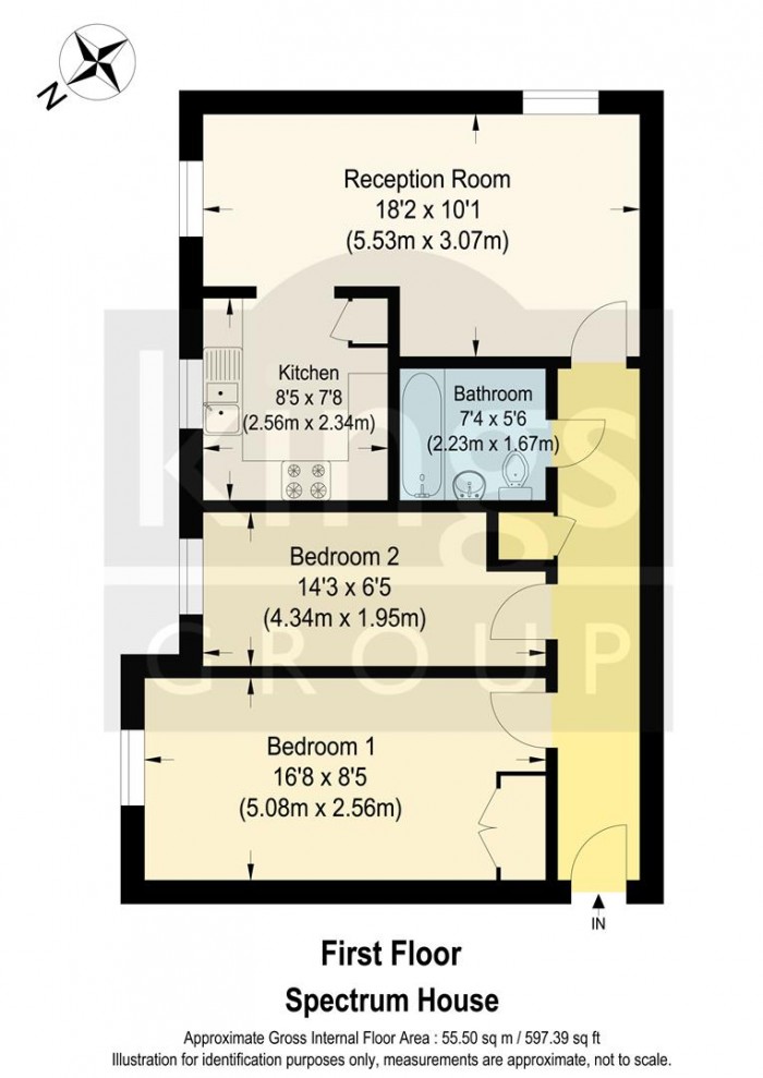 Floorplan for 78 Tysoe Avenue, Enfield