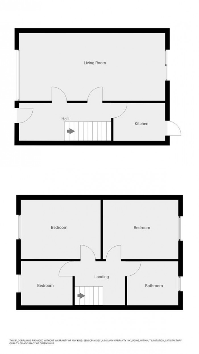 Floorplan for Merryhill Close, London