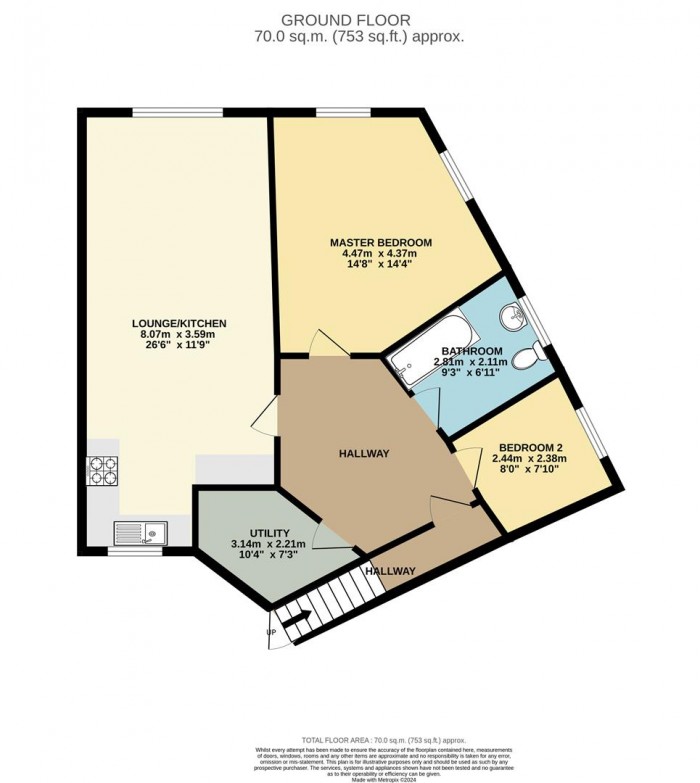 Floorplan for Sycamore Field, Harlow
