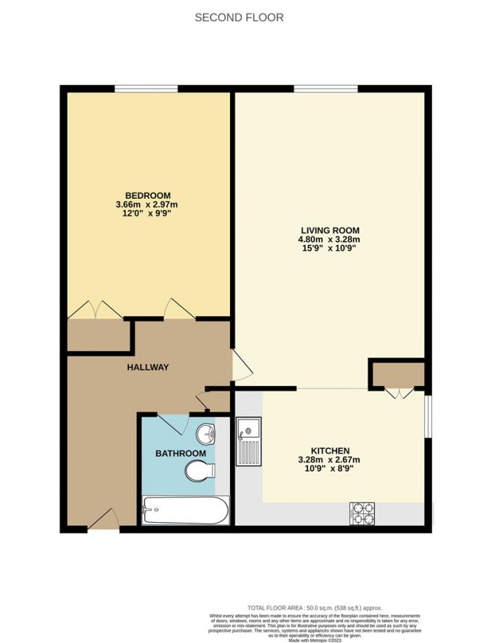 Floorplan for Woodside Gardens, London