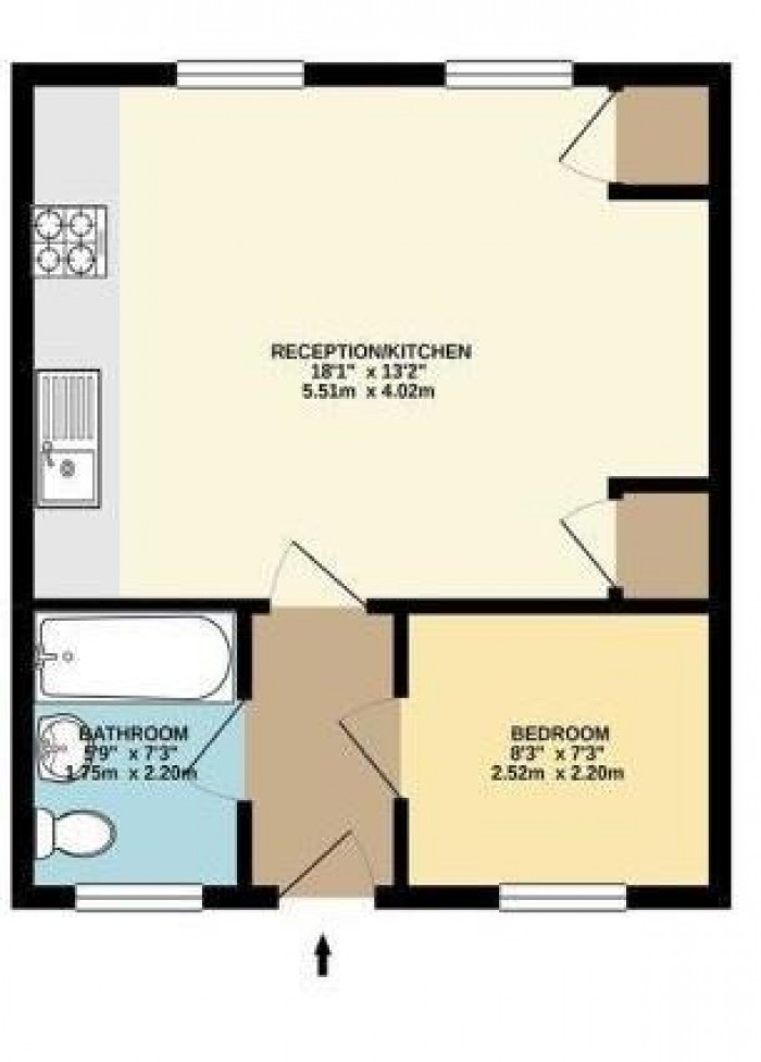 Floorplan for Old Ford Road, London