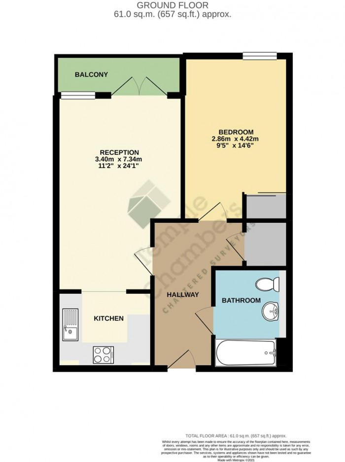 Floorplan for Annabel Close, London, E14