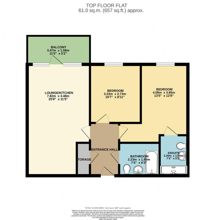 Floorplan for Cannock Court, Walthamstow