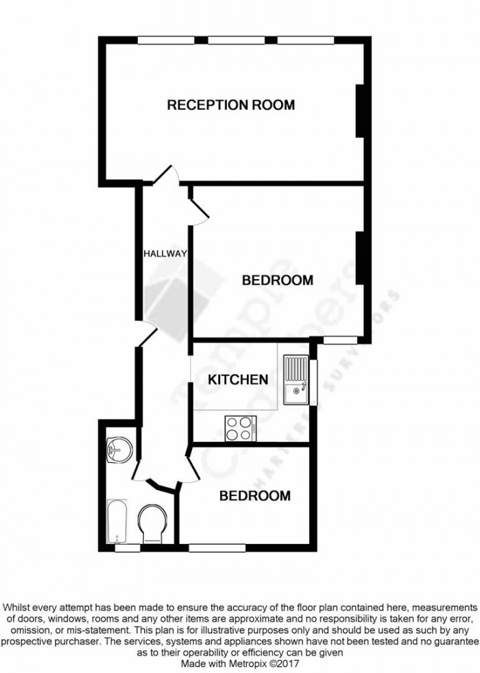 Floorplan for Mare Street, London
