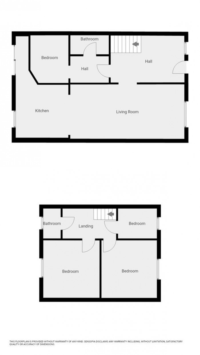 Floorplan for Tufton Road, London