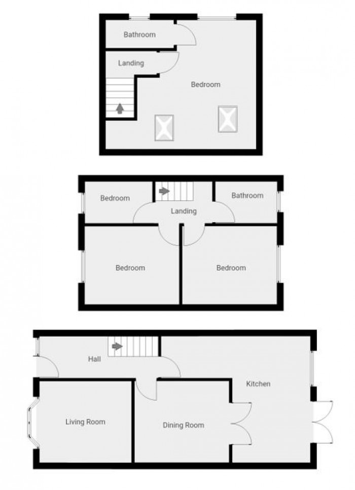 Floorplan for Waltham Way, London