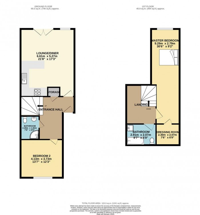 Floorplan for Linford End, Harlow