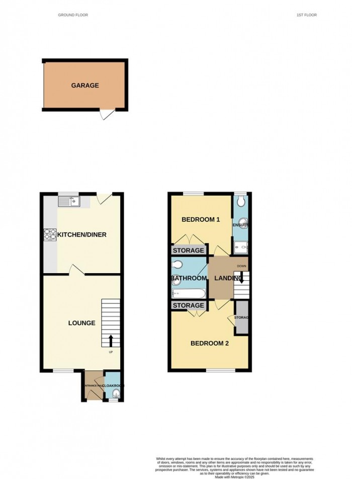 Floorplan for Malkin Drive, Church Langley, Harlow