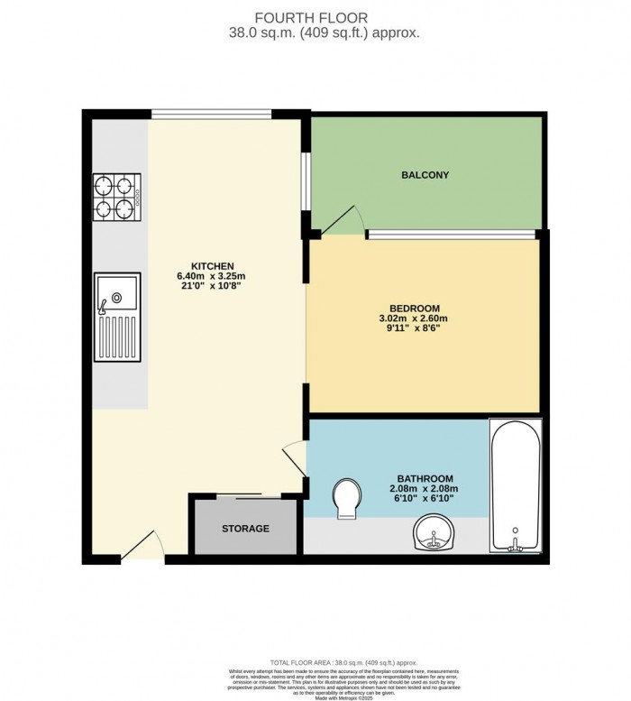 Floorplan for Deauville Close, London