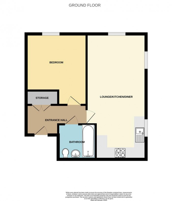 Floorplan for Quiet Lane, Newhall, Harlow