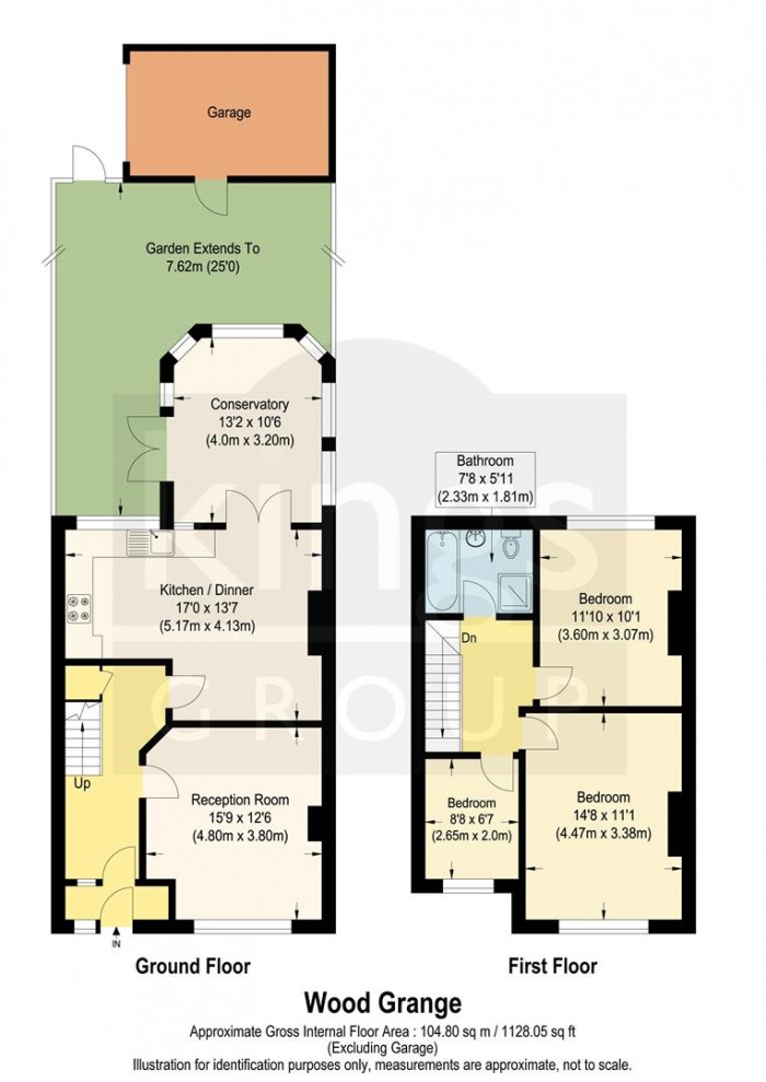 Floorplan for Great Cambridge Road, Enfield