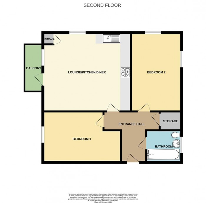 Floorplan for Redstart Drive, Gilden Park, Harlow