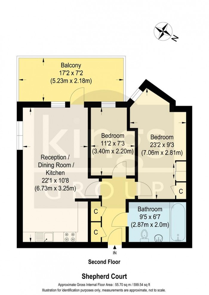 Floorplan for Annabel Close, London